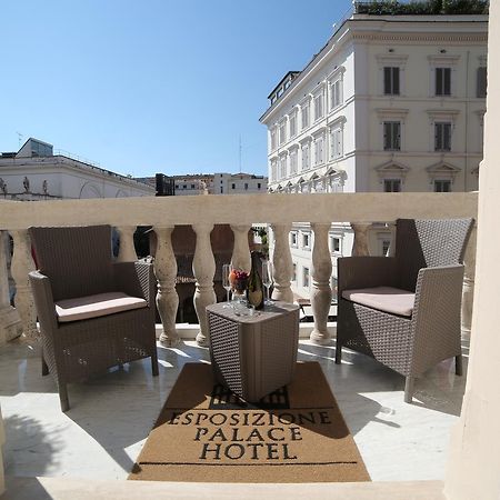 Esposizione Palace Hotel Rom Exteriör bild
